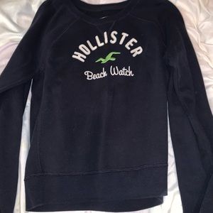 Dark blue Hollister sweatshirt